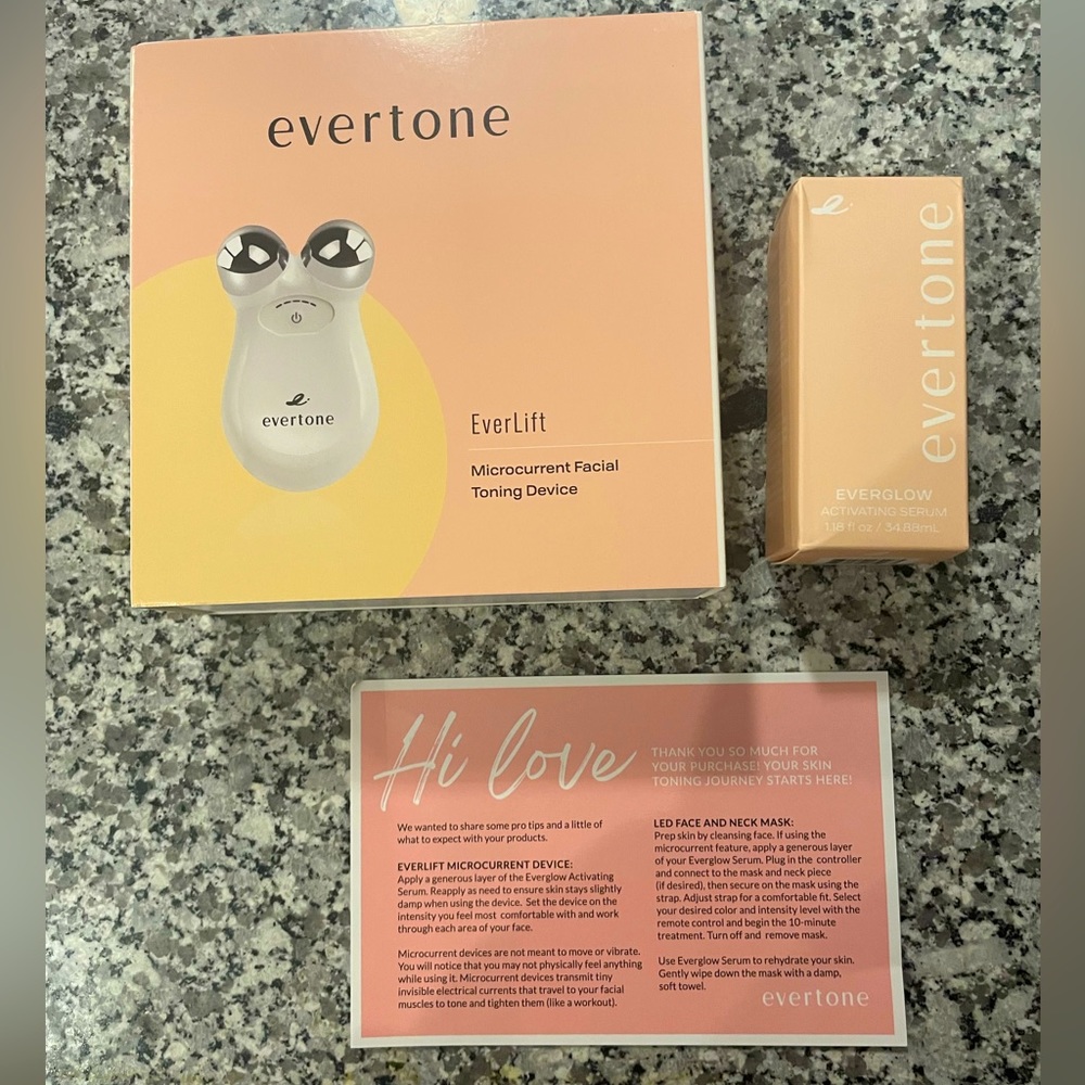 Evertone Everlift and Everglow bundle